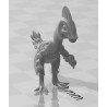 Figura Ornitomimo 3D