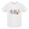 Camiseta con ilustraciones de Madrid