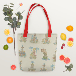 Bolsa de tela Fuente Cibeles