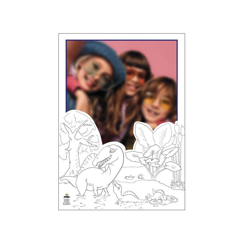 Coloreable Espinosaurio