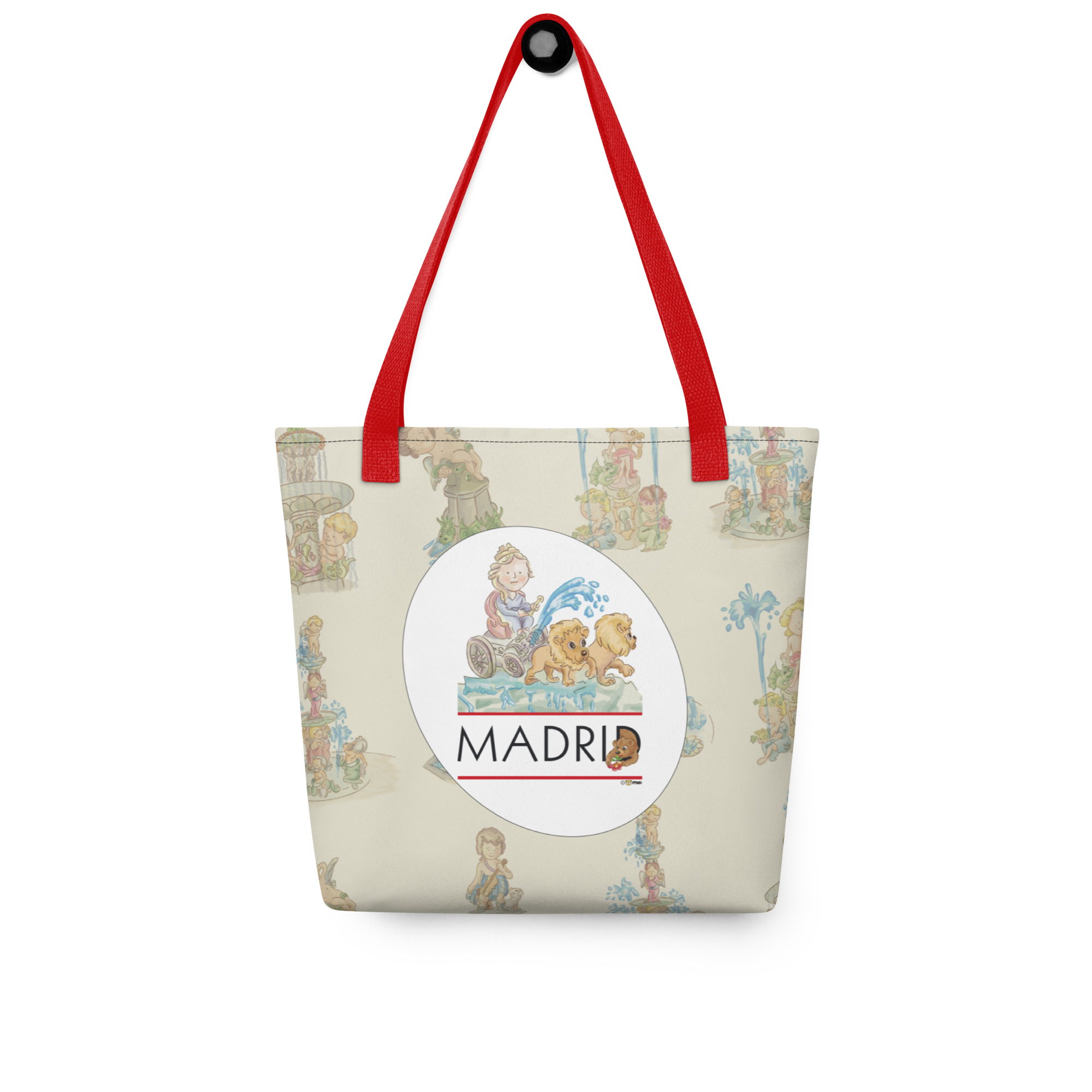 Bolsa de Tela de Algodón Colección Madrid | Bolso de Asas Original - Imagen 6