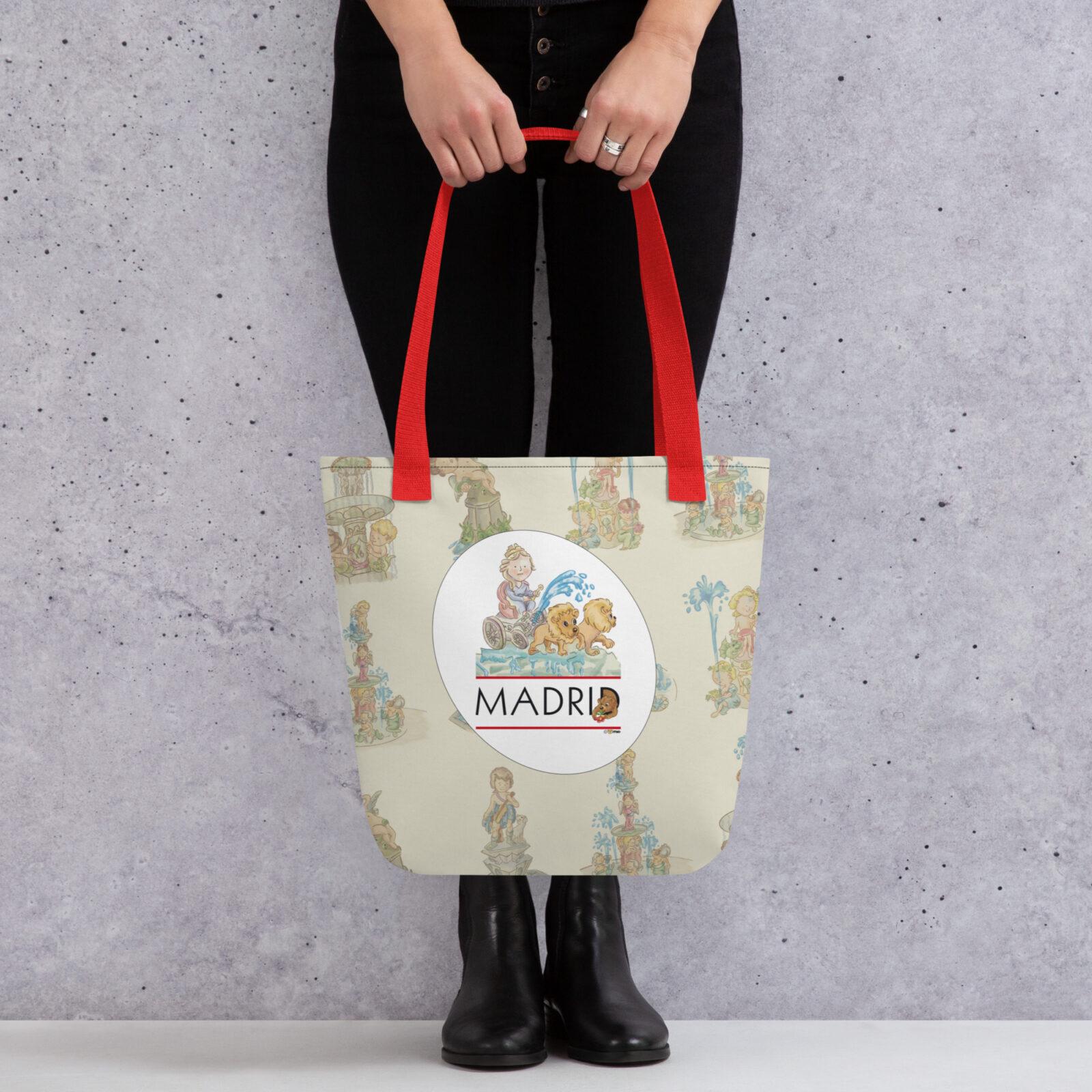 Bolsa de Tela de Algodón Colección Madrid | Bolso de Asas Original - Imagen 4